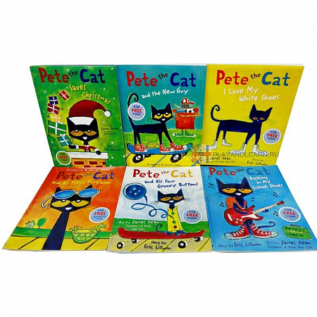 Pete the Cat (6 books set)